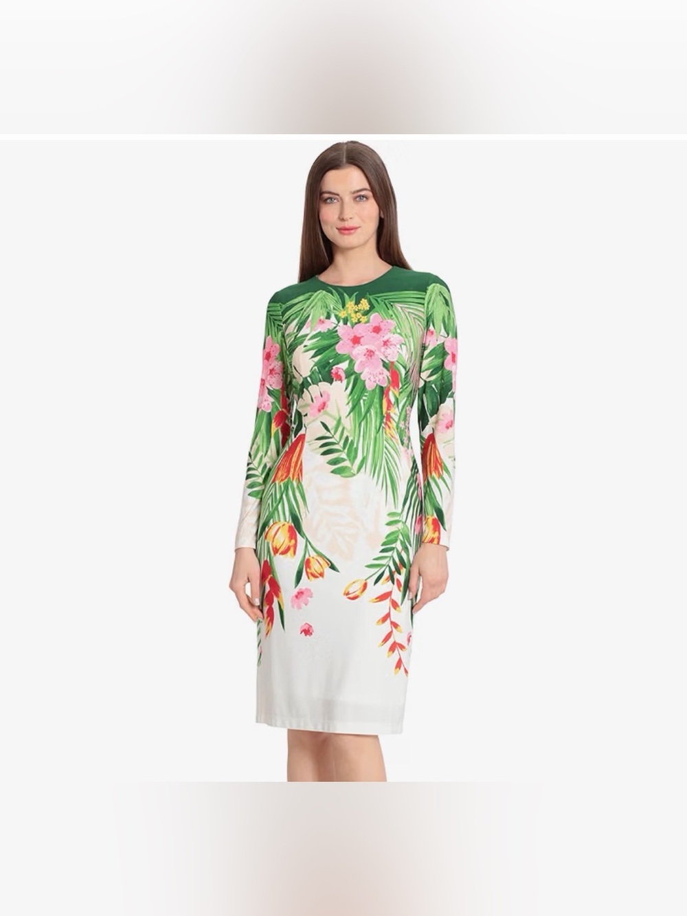 Like new Maggy London floral Sheath Dress